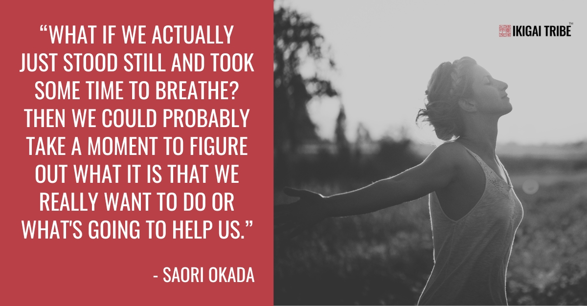 Take time to breathe