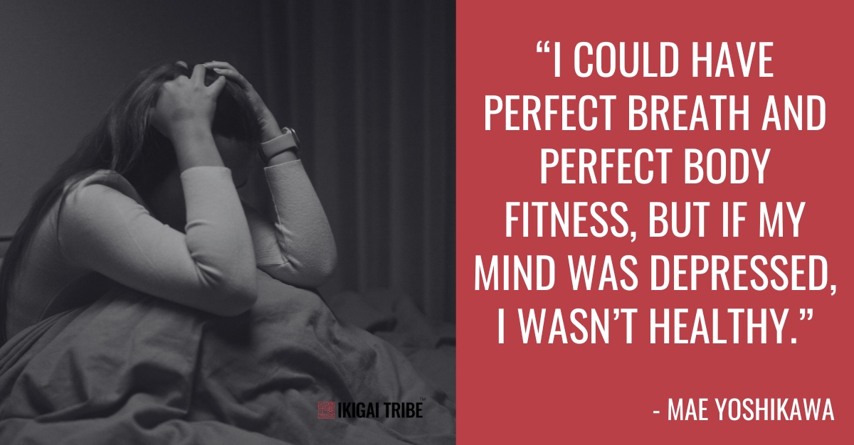 Depression isn't healthy