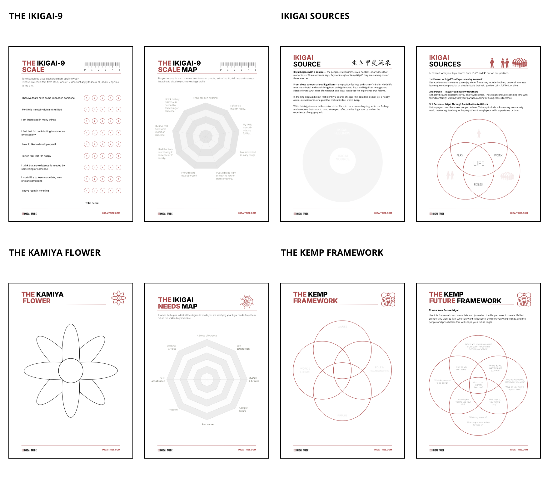 ikigai coaching frameworks