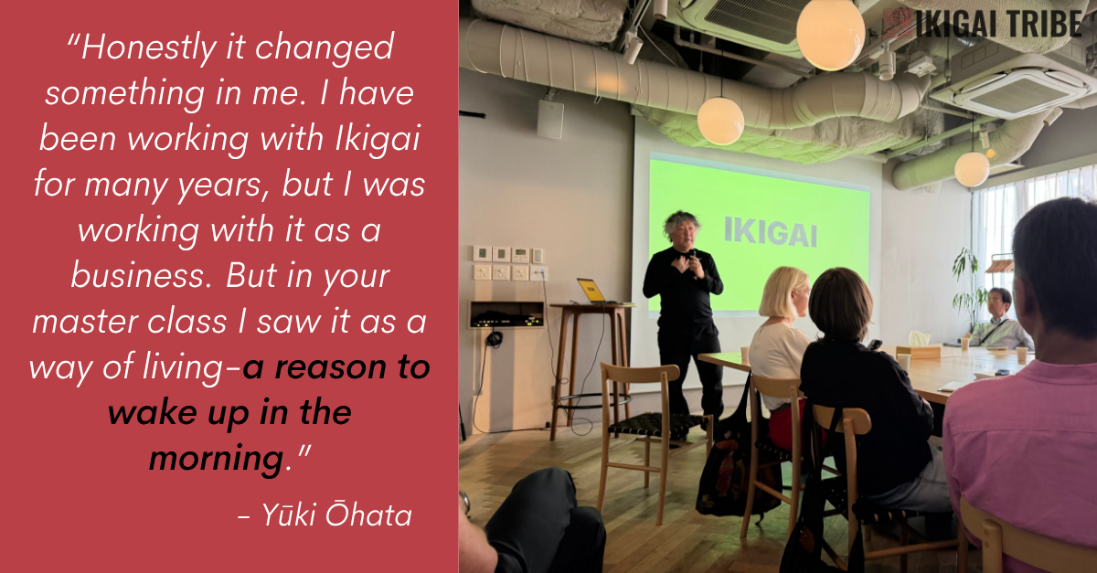 ikigai workshop - a reason to wake up